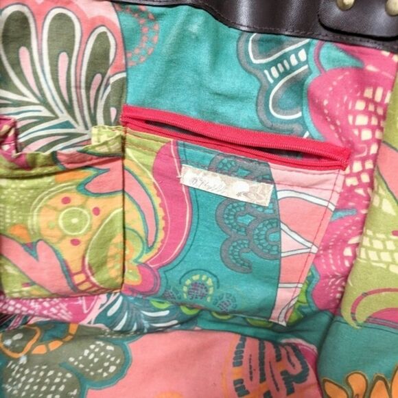 O'NEILL Straw Vacation Beach Carryall Tote Bag - Picture 4 of 9